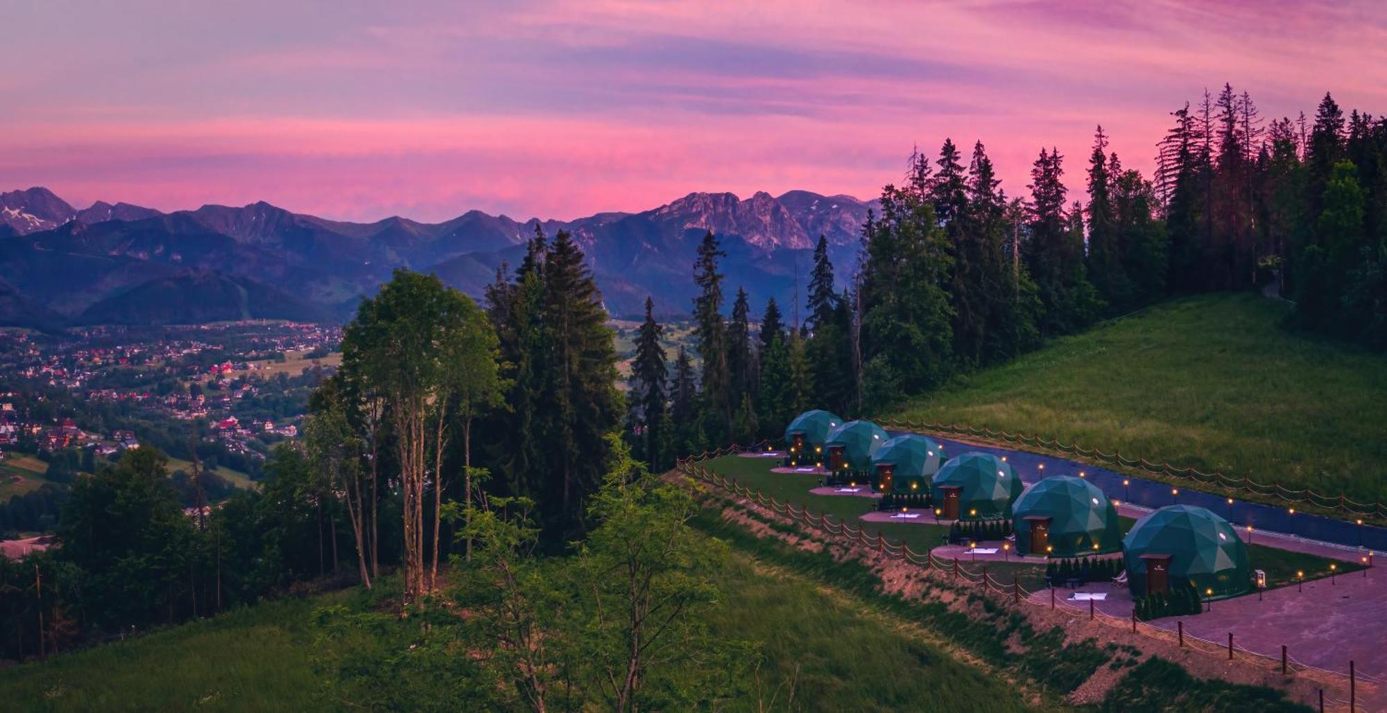 Peak Glamp & Jacuzzi Hotel Zakopane Exterior photo
